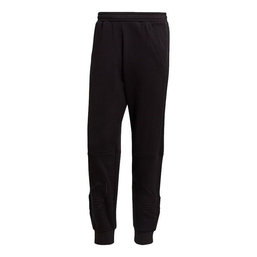 Trenirka adidas Originals Originals Tricolor Large Pattern Sweatpants Črna | H13452