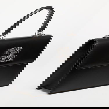 Torbica Off-White Jitney 1.4 Black Leather Top Handle Bag Črna | OWNP050C99LEA0011072, 2