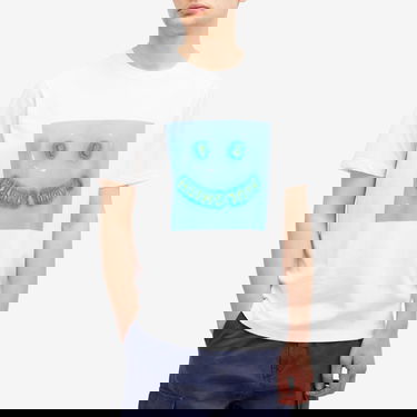 Majica Paul Smith Paul Smith Blow Up Happy T-Shirt Bela | M2R-011R-NP4643-01, 2