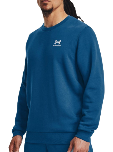 Pulover Under Armour Essential Fleece Crew Sweatshirt Modra | 1374250-426