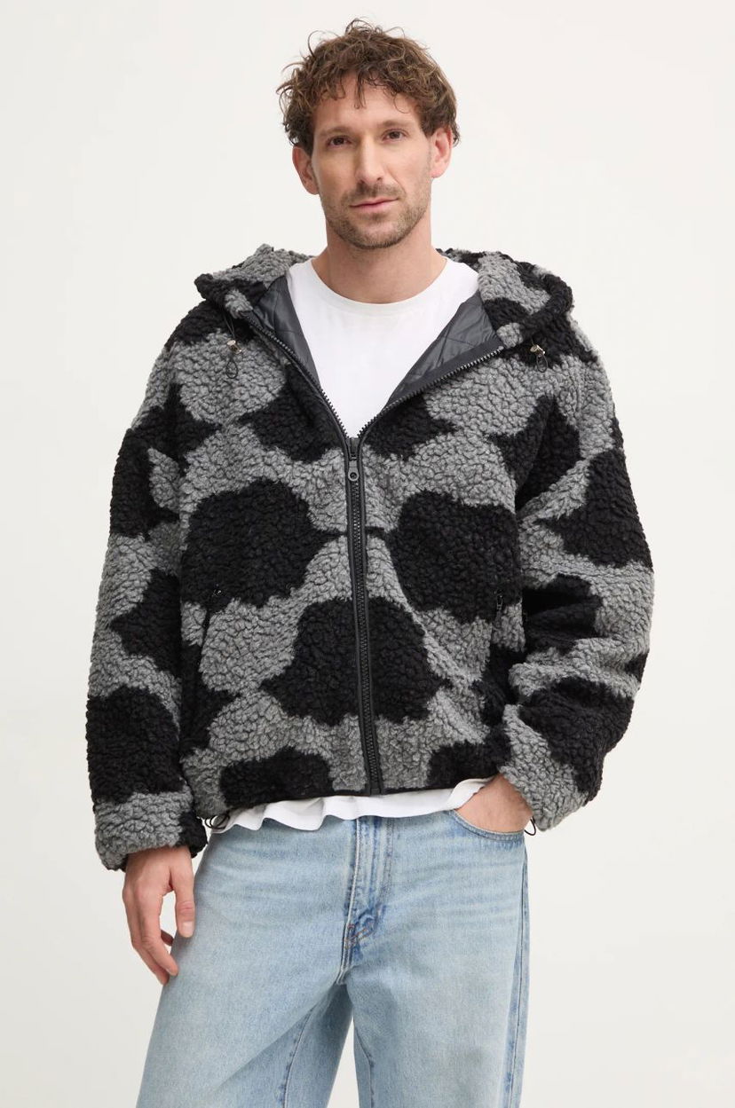 Pulover Fiorucci Fiorucci Cloud Print Fleece Jacket Večbarvna | U01FMOJA092FL01BK01