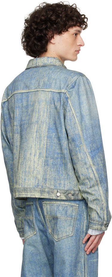 Jakna Camper Camperlab Paint Print Denim Jacket Modra | AU00021-002, 2