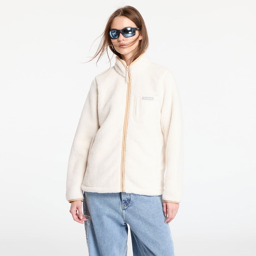 Pulover Columbia West Bend Full Zip II Chalk Bela | 2099271191