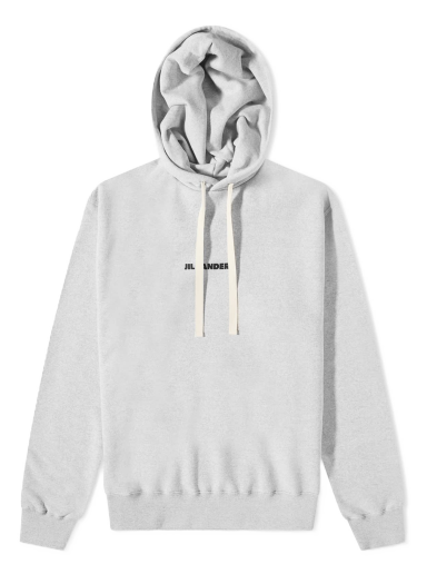 Pulover Jil Sander Plus Logo Popover Hoody Siva | J47GU0002-J20010-052