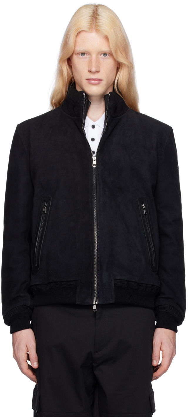 Jakna Moncler Fayal Leather Jacket & Down Vest Set Črna | I20911A00167M2399, 0