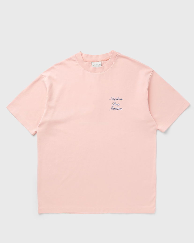 Majica Drôle de Monsieur Drole de Monsieur Le Cursive Slogan T-Shirt Roza | G-TS209-CO002-LPI