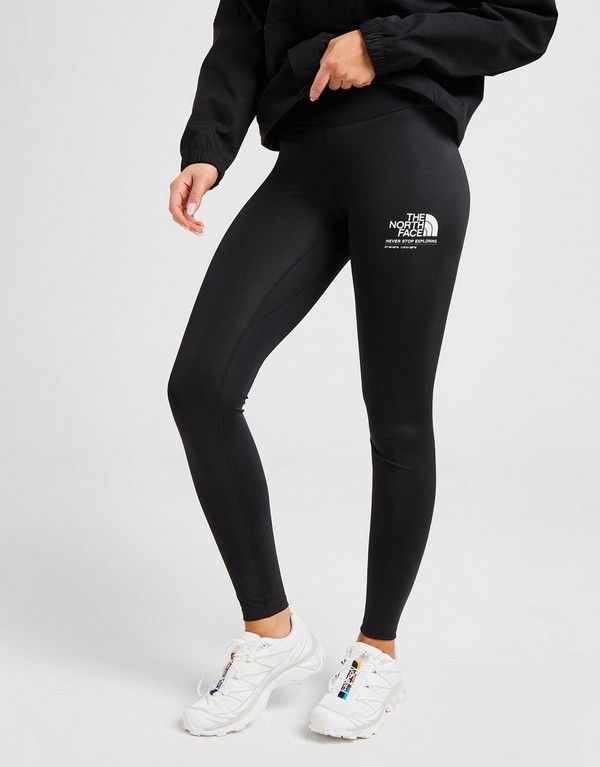 Pajkice The North Face The North Face Tech Graphic Tight Leggings Črna | NF0A8CD0JK31, 1