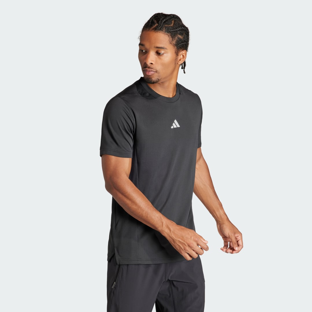 Majica adidas Performance Designed for Training HIIT Workout HEAT.RDY Tee Siva | IS3739, 1