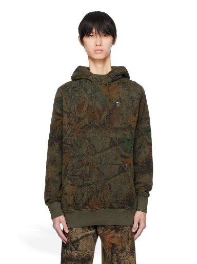 Pulover 1017 ALYX 9SM Camo Hoodie Zelena | AAUSW0217FA01