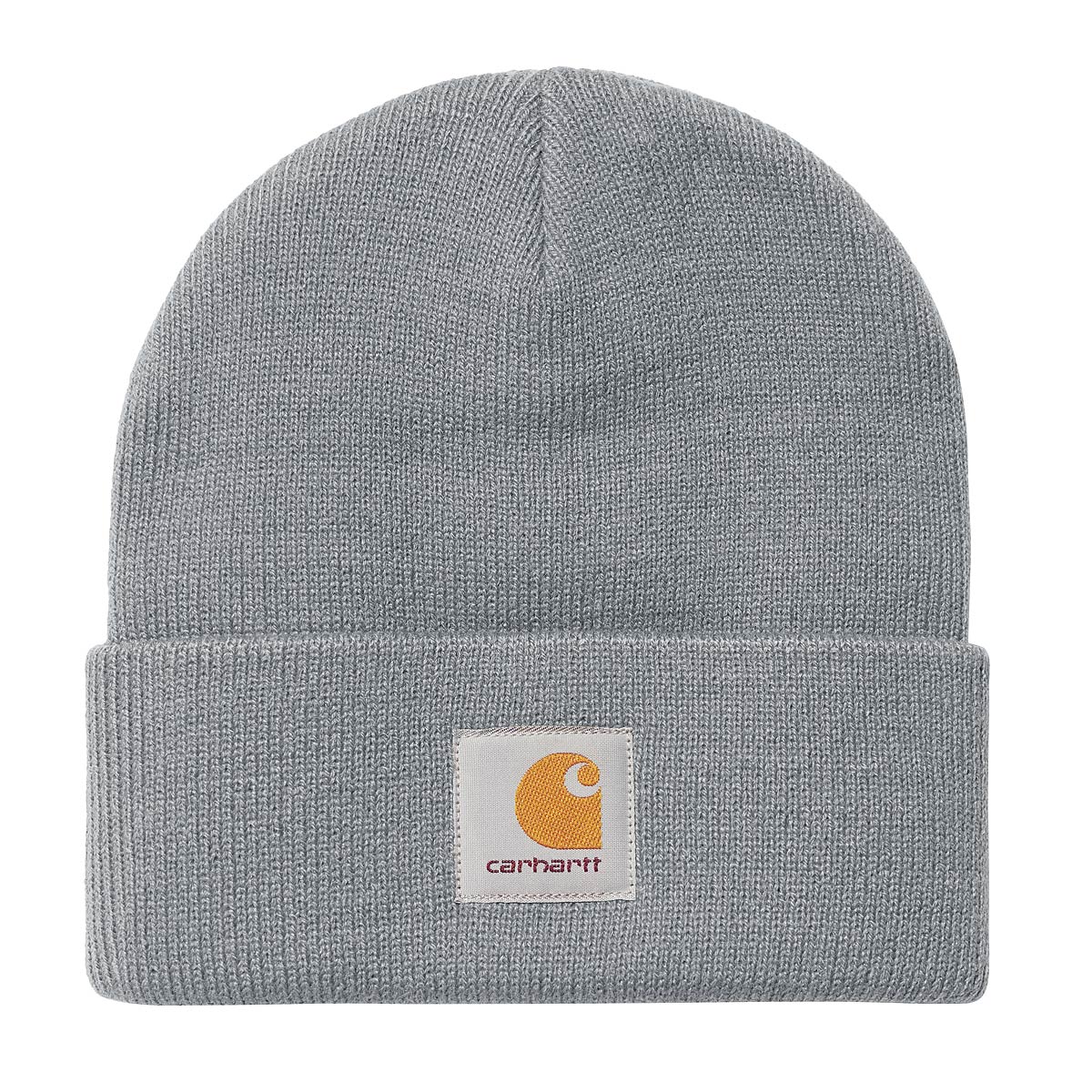 Beanie Carhartt WIP Short Watch Hat Mirror Siva | I017326.1NKXX, 1