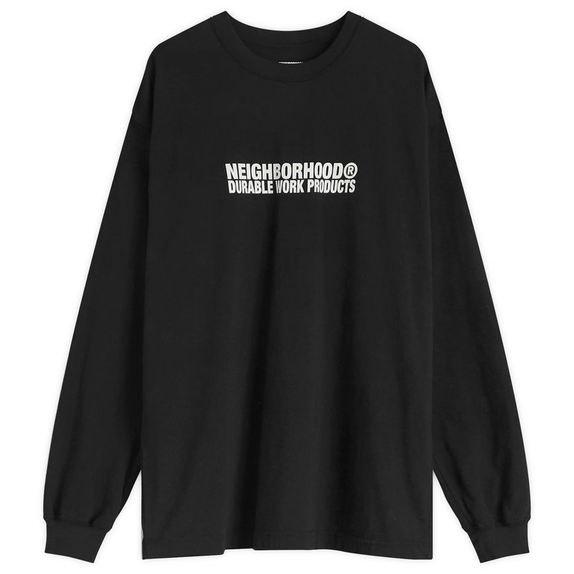 Majica Neighborhood Long Sleeve T-Shirt LS-2, Size Large Črna | 251PCNH-LT02-BLK