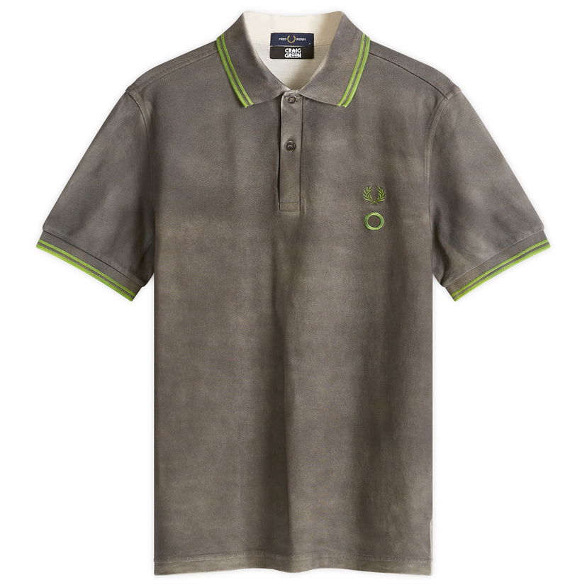 Polo majica Fred Perry Craig Green Tennis Polo Shirt Siva | SM9150-Z39