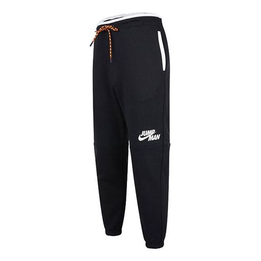 Trenirka Jordan Air Jordan Knit Fleece Lined Joggers Črna | DJ0261-010