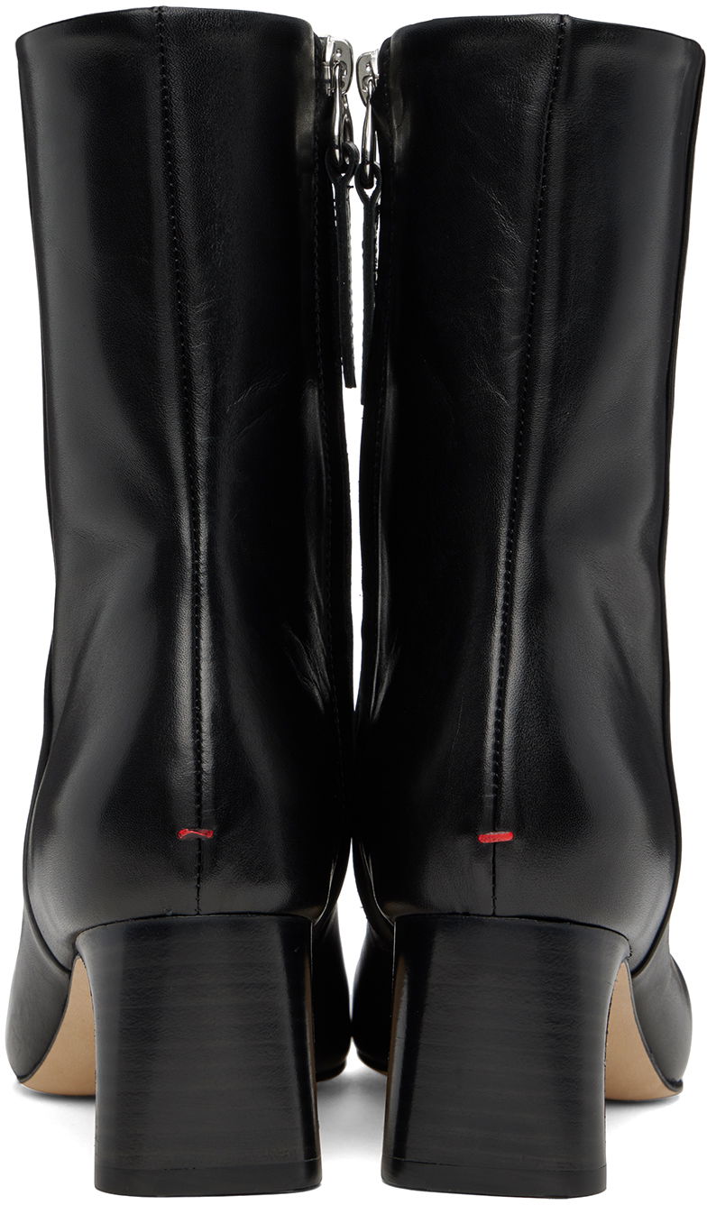 Oblačila Aeyde Aeyde Tabitha Ankle Boots Črna | A11-AB-GRDS55TB105-FW24-800-001, 1