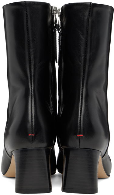Oblačila Aeyde Aeyde Tabitha Ankle Boots Črna | A11-AB-GRDS55TB105-FW24-800-001, 1