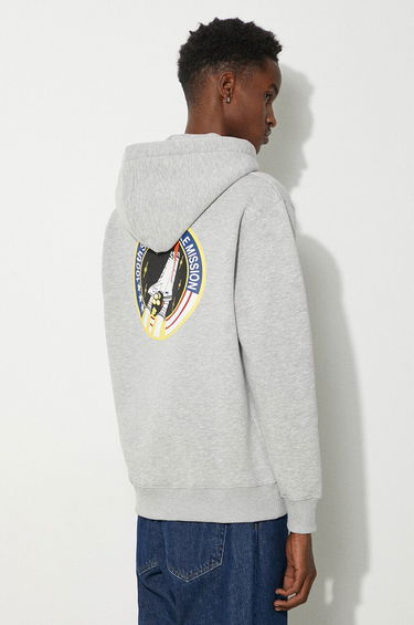 Pulover Alpha Industries Space Shuttle Hoody Siva | 178317-17, 1