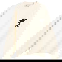 Men's Felted Merino Wool ADC Crew Neck Jumper, Size Large