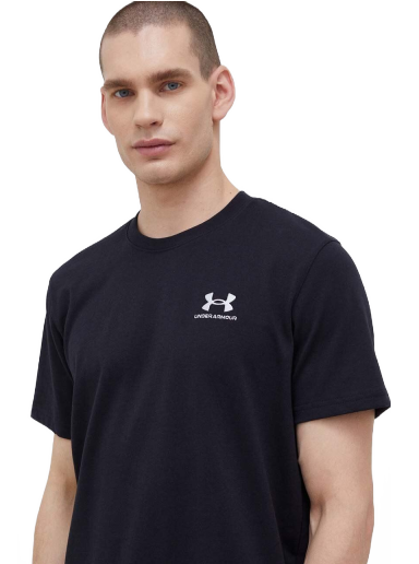 Majica Under Armour Tee Logo Embroidered Črna | 1373997