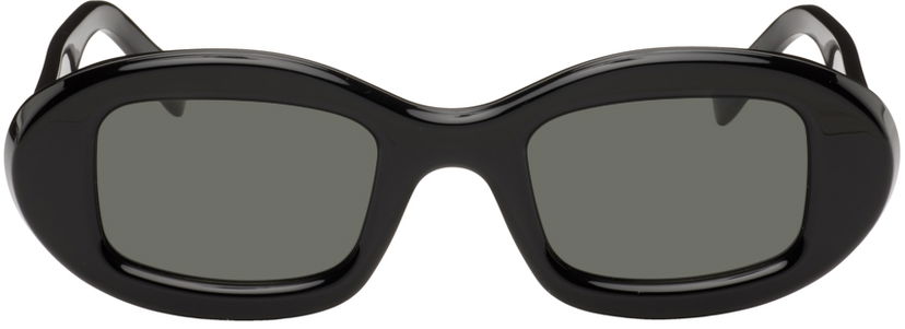Sončna očala RETROSUPERFUTURE Oval-Frame Sunglasses Črna | 9ZJ