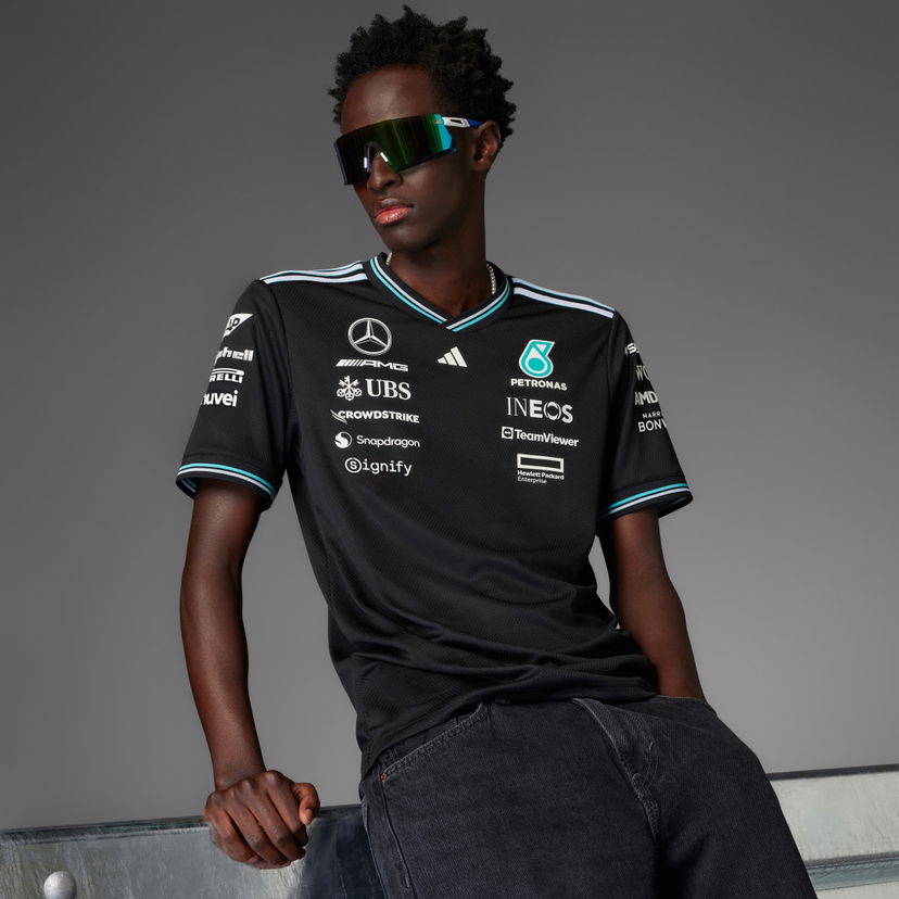 Majica adidas Performance Mercedes-AMG Petronas Formula One Team Authentic Driver T-Shirt Črna | JY2607