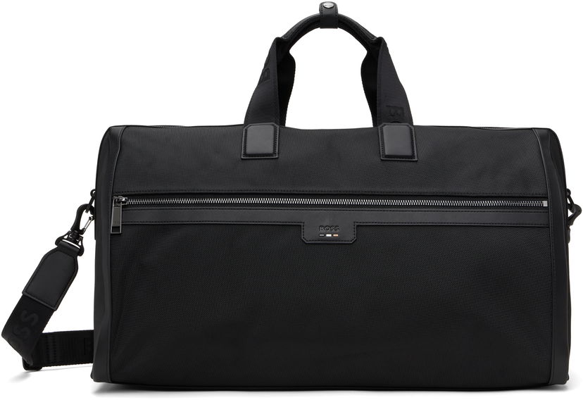 Potovalna torba BOSS BOSS Canvas Duffle Bag Črna | 50541469