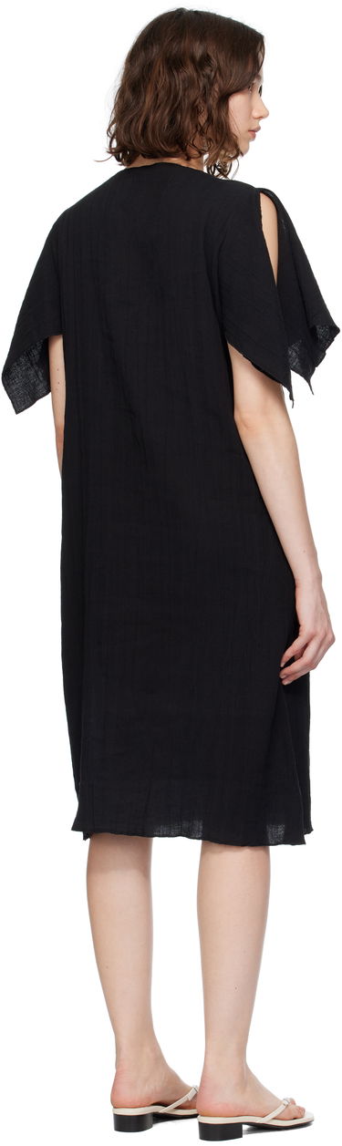 Obleke Baserange Baserange Folio Midi Dress Črna | DRFO-LC-SU25, 2