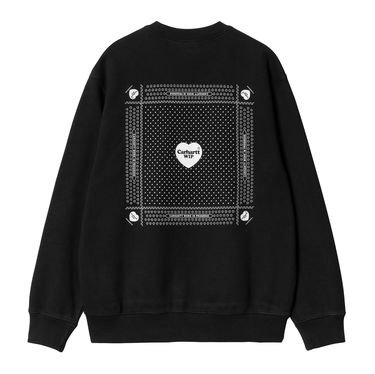 Pleteni pulover Carhartt WIP Heart Bandana Crewneck Črna | I033246_0D2_06, 3