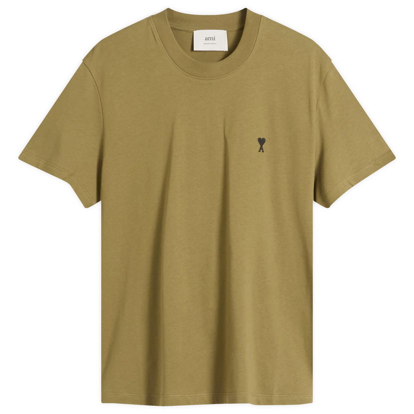 Majica AMI Men's AMI Paris Light Jersey ADC T-Shirt, Size Large Zelena | H25HTS346-724-298H25