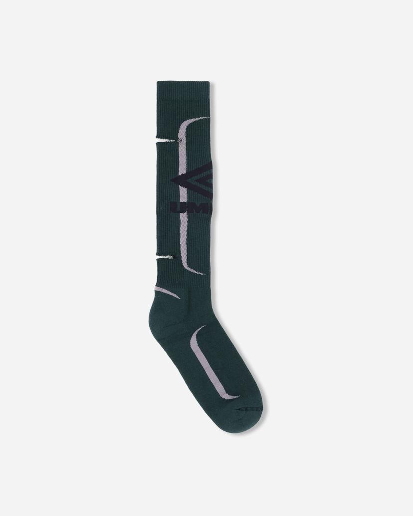 Nogavice Umbro Performance Logo Crew Socks Zelena | UBMW0359YA15 GRN0010