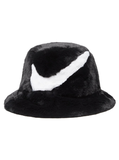 Klobuk Nike Apex Bucket Hat Faux Fur Črna | ﻿FV6417-010