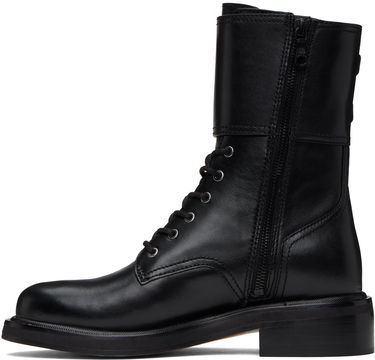 Oblačila rag & bone Rag & Bone RB Moto Lace-Up Boots Črna | WFF23FF015SX15, 2