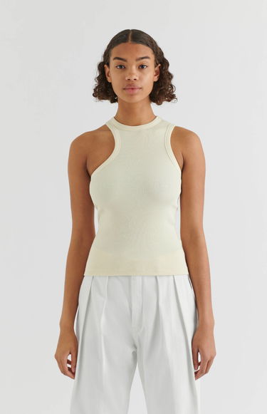 Majica brez rokavov AXEL ARIGATO Scoop Tank Top Bež | A0654005, 7