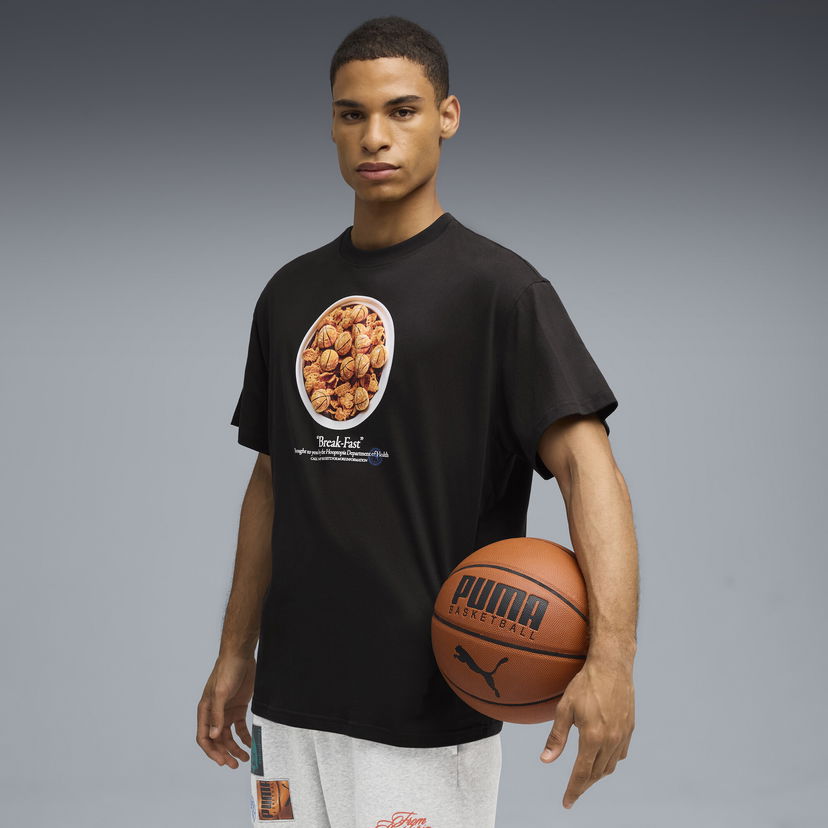 Majica Puma Hooptopia Break Fast T-Shirt Črna | 632881_01