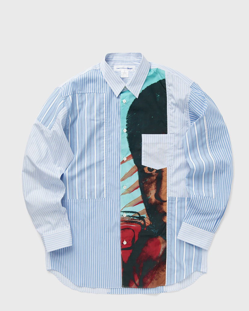Srajce Comme des Garçons SHIRT WOVEN Večbarvna | FM-B017-S24-STRIPE-PRINT