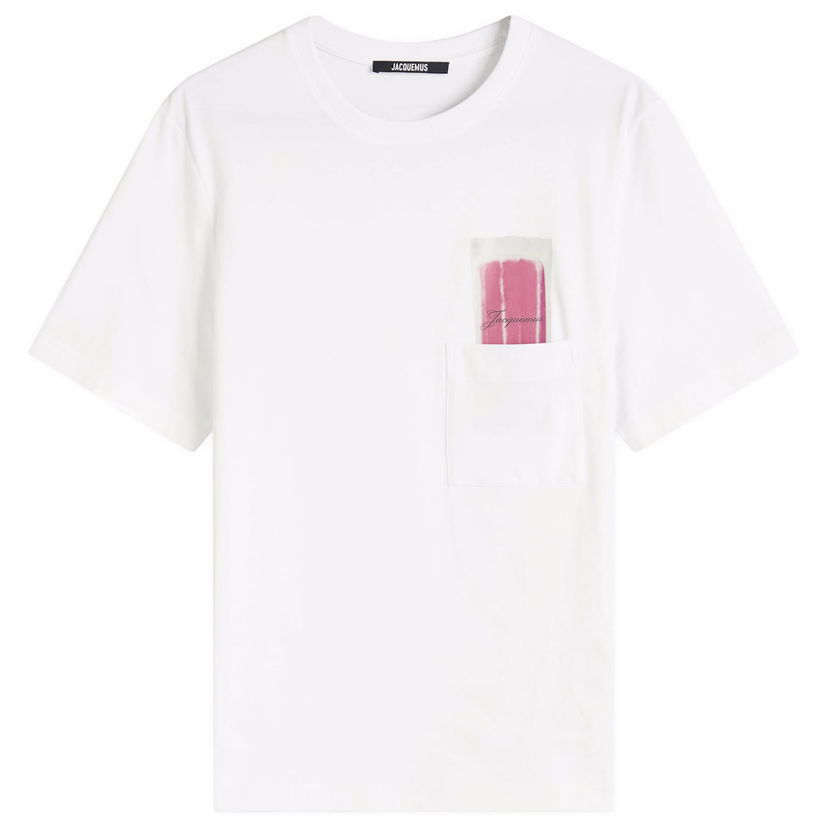 Majica Jacquemus Jacquemus Logo T-Shirt, Size Large Bela | 25E255JS321-2306-1IR