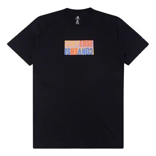Majica Converse Reverse Box Graphic Tee Črna | 10008541-A05