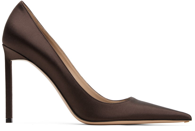 Nakit Tom Ford TOM FORD Betty Satin Heels Rjava | W3721-TSA001N