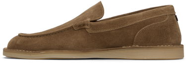 Superge in čevlji Dolce & Gabbana Florio Ideal Suede Loafers Rjava | A50593AS707, 2