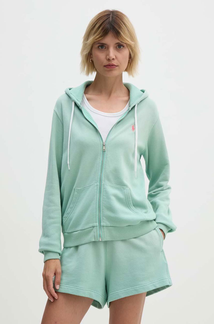 Pulover Polo by Ralph Lauren Hoodie Green Zelena | 211935584