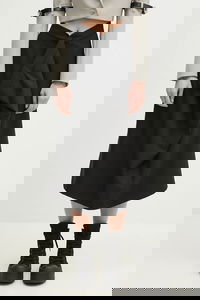 Kenzo Midi A-Line Draped Skirt