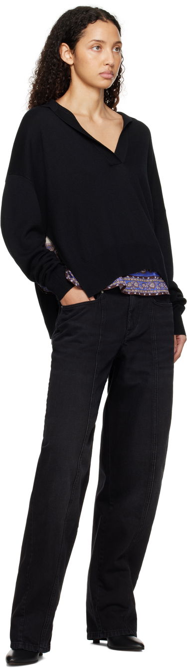 Kavbojke ISABEL MARANT Isabel Marant Vetan Jeans Črna | PA0045FB-B1H06I, 3