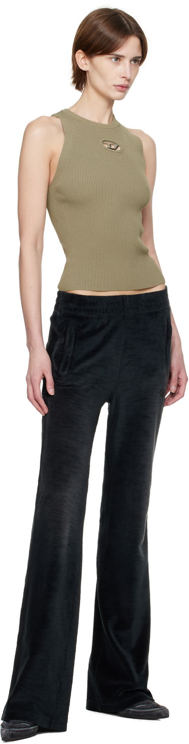 Majica brez rokavov Diesel Diesel M-Caddix Ribbed Tank Top Zelena | A17450 0DLAX, 3