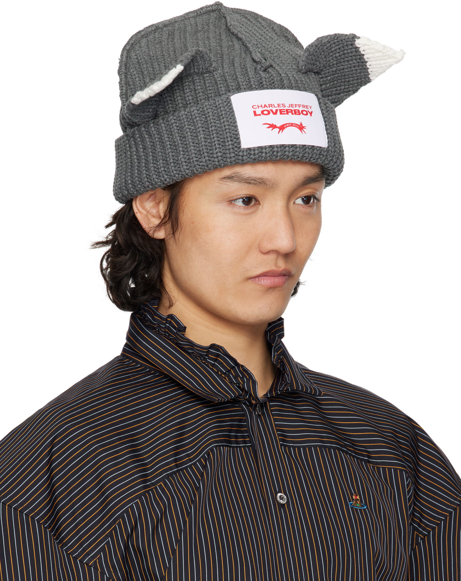 Beanie Charles Jeffrey Loverboy Charles Jeffrey LOVERBOY Chunky Ears Beanie Siva | 54130306, 1