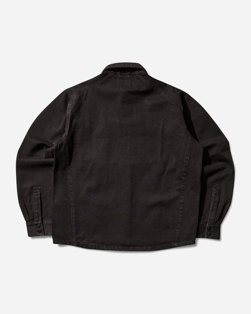 Srajce ROA Wrangler Lona Denim Shirt Črna | OBMW017FA11 BRW0003