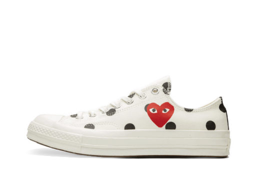 Superge in čevlji Converse Comme des Garçons PLAY x Chuck Taylor All-Star 70s OX Bela | 157249C