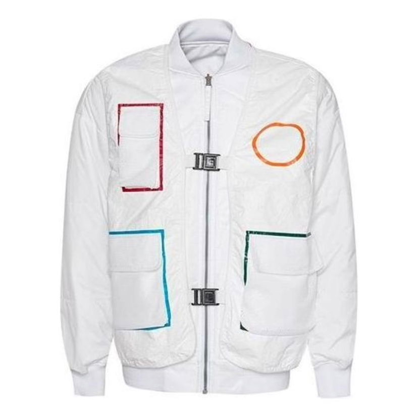 Bomber jakna Converse Padded Outerwear Jacket Bela | 10019771-A02
