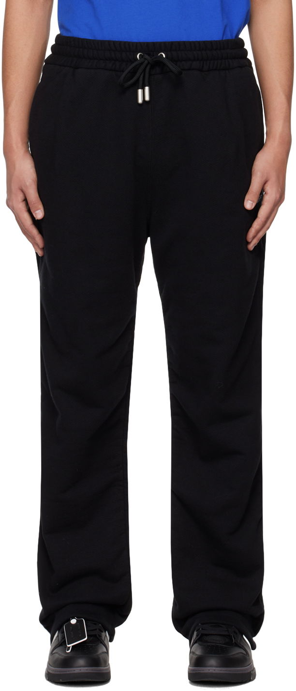 Trenirka Off-White Black Diag Sweatpants Črna | OMCH054S24FLE0031001