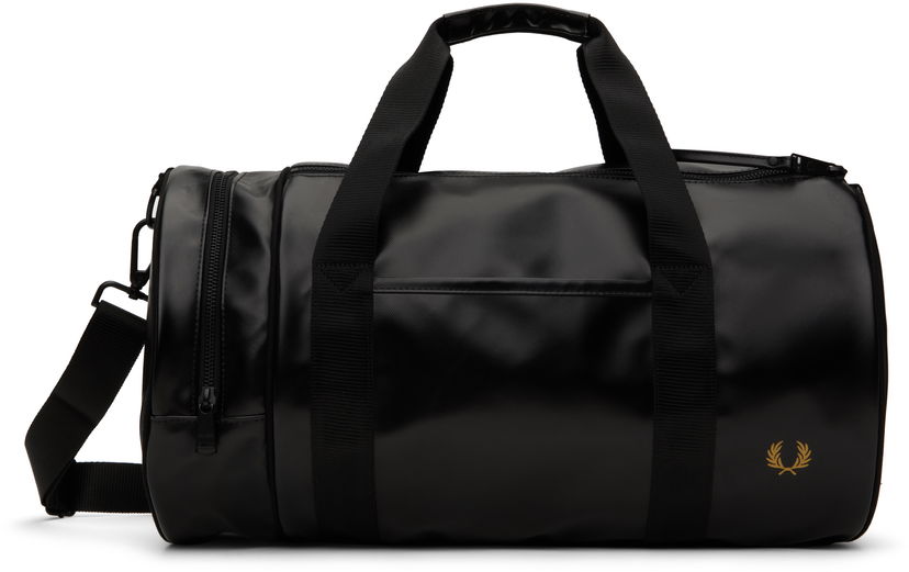 Potovalna torba Fred Perry Fred Perry Tonal Barrel Duffle Bag Črna | L7260