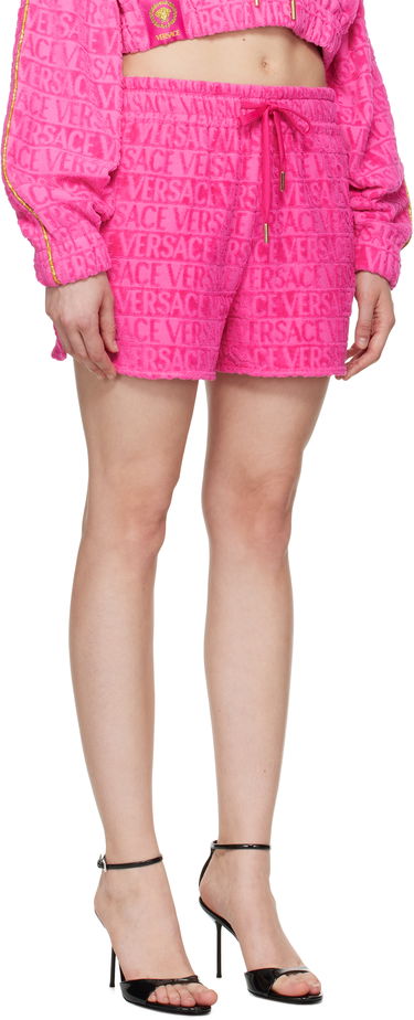 Kratke hlače Versace Versace 'I Heart Baroque' Shorts Roza | 1020145_1A14584, 1