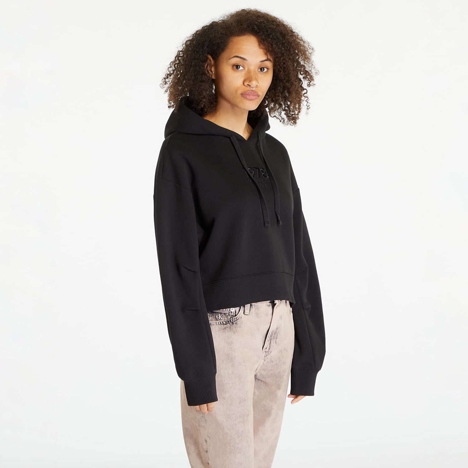 Pulover CALVIN KLEIN 1978 Varsity Interlo Črna | J20J221941 BEH, 0